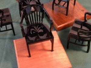 mIniature college chairs