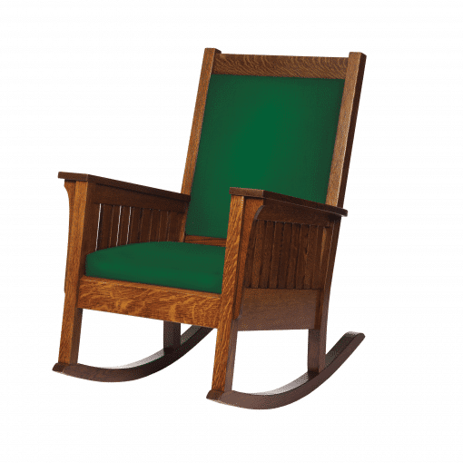 AMRC Green and Brown Chair right side