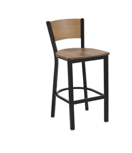 Affinity Steel Buckeye Bar Chair 24'' tall