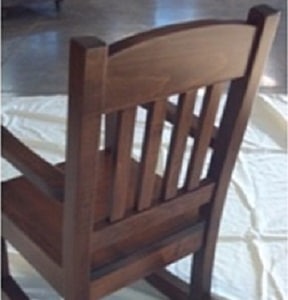 Affinity Child Rocking Chair left rear