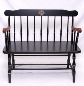 Black Affinity Traditional Deacon's Bench
