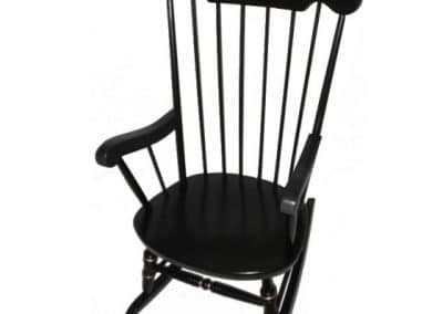 Black Traditional Rocking Chair for college chairs