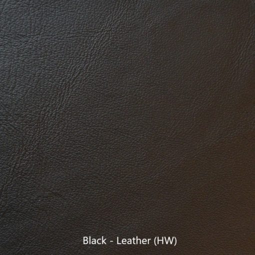 Leather Sample - Black Leather