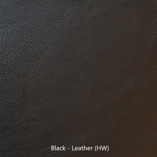 Leather sample - Black