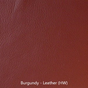 Leather Sample - Burgundy - dark red