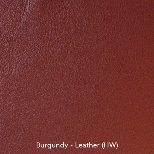 Leather Sample - Burgundy Leather