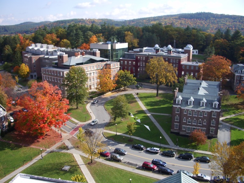View of Dartmouth College Campus 