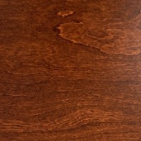 Sample finish OCS 225 Mission Maple on Cherry on a swivel captains chair