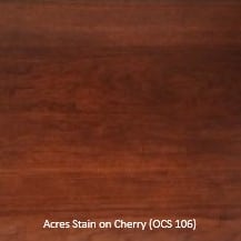 Stain sample - Acres Stain on Cherry