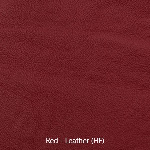 Leather sample - Red - dark Brown