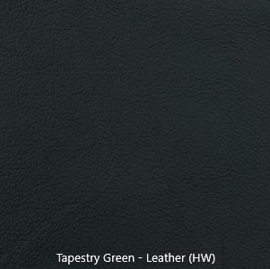 Square Leather Sample - Tapestry Green Leather