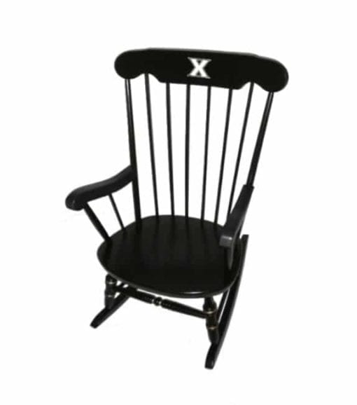 Xavier University Affinity Traditional Rocking Chair, Xavier Chair
